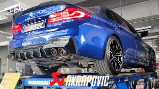 BMW M5 F90 AKRAPOVIC EXHAUST | POWERFUL LUXURY SEDAN