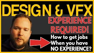 How to get a job as a 3D artist (without any experience) VFX Design 3D Career CGI