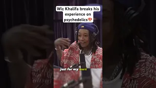 Wiz Khalifa breaks down one of his trips on psychedelics 🍄😵‍💫