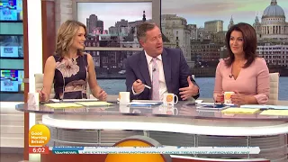 Piers Shows Up to Work Despite Having 'Surgery' 16 Hours Ago | Good Morning Britain