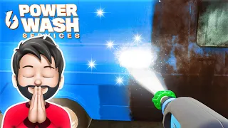 THE MOST SATISFYING GAME I'VE EVER PLAYED.. | Power Wash Simulator