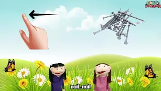 Homonym Song | Preschool Lessons | Simple English Lessons | Fun Learning