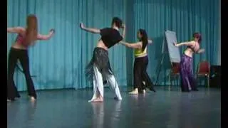 Anna Scaglia  stage Yamil Annum - Modern Belly Dance-Congresso Riccione 2010