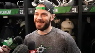 Dallas Stars Tyler Seguin Pre-Game Interview (Game 5 vs COL Western Conf 2nd Round)