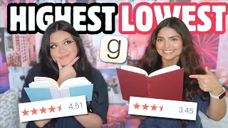 reading our highest & lowest rated books 📖 reading vlog