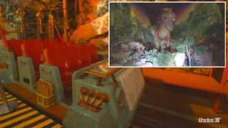[4K] Dinosaurs Ride - Forbidden Territory - IMG Worlds of Adventure Theme Park