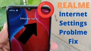 Realme C21-Y Internet Settings Fix | Realme RMX3263 RMX3261 Only Show Internet Setup Fix