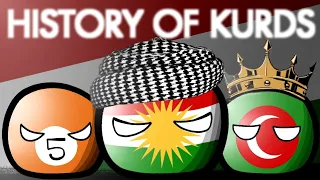 History of the Kurds in Countryballs Animation (REMAKE)