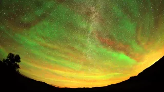 Amazing Airglow!  Time lapse and photos of strong air glow.