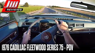 1976 Cadillac Fleetwood Series 75 POV Drive