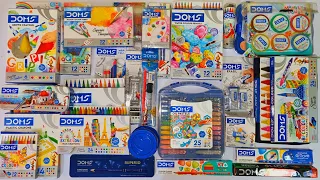 Ultimate doms stationery collection - dark pencils, colour pencils, oil pastels, plastic crayons etc