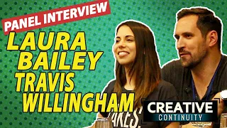Laura Bailey & Travis Willingham Fullmetal Alchemist: Brotherhood voice actors | Creative Continuity