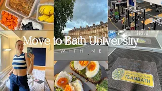 Move to Bath University with me! moving vlog + first day at Bath |georgiamayfit|