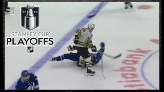 Marchand and Bertuzzi Get Tangled Up, Leafs Furious, Frederick Scores