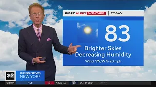 First Alert Weather: CBS New York's Friday afternoon update - 8/18/23