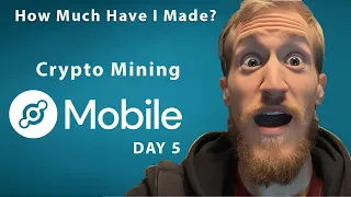 Helium MOBILE Mining Using iPhone 11 Pro - How Much Rewards I've Earned Through Mapping 12/27/23