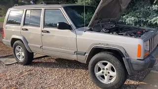 Fixing a Stock Jeep Cherokee XJ After Years of Sitting