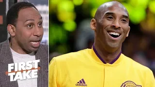 Kobe wasn't joking when he called himself the GOAT - Stephen A. | First Take