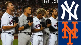 New York Yankees Highlights: vs New York Mets | 9/11/21