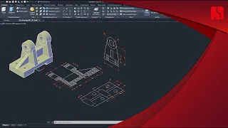 Практика черчения в AutoCAD 2022 | от 2D до 3D моделированияDrawing Practice in AutoCAD 2022