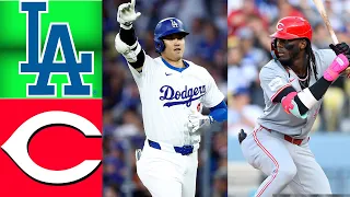 Dodgers vs Cincinnati Reds [FULL GAME] May 23, 2024 | MLB Highlights | MLB Season 2024