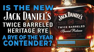 Jack Daniel's Twice Barreled Heritage Rye Whiskey Review!