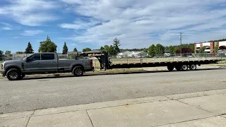 2023 Ford f350. Towing 8.5k up a 6% grade.