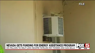 Nevada to receive funding for energy assistance program