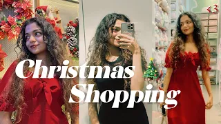 Christmas Shopping with me🎄♥️🧸 | Hansika Krishna