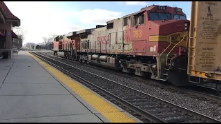 (Chicago Trip 2021 Day 2) Railfanning Downers Grove IL and Hinsdale IL on 12/19/2021