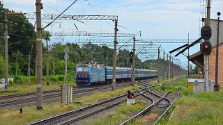 CHS8-012 #train No 117 Chernihiv - Chernivtsi