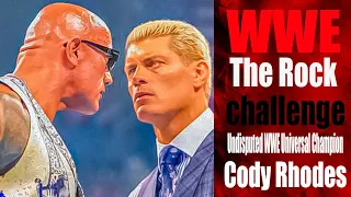 WWE 2K24 Epic Live Stream: The Rock Takes on Cody Rhodes . #wwe2k24