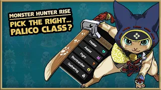 Monster Hunter Rise | SUPPORT TYPES - Did You Pick The Best Palico?