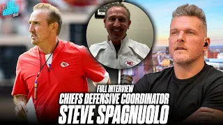 "I Want To Get Patrick Mahomes Playing Some Defense!"   Chiefs DC Steve Spagnuolo | Pat McAfee Show