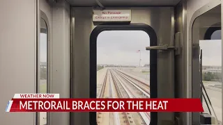 Heat could slow train service around the DMV