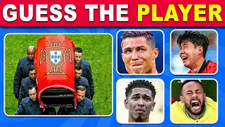 Guess Football Player by his INJURY, SONG, EMOIJ, RED CARD and CLUB,Ronaldo,Messi, Neymar|Mbappe