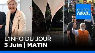 L’info du jour | 3 juin - Matin