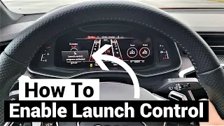 How to Use Launch Control in the 2021 Audi RS7