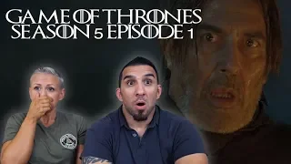 Game of Thrones Season 5 Episode 1 'The Wars to Come' REACTION!!