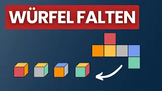 Würfel falten / Logik / IQ-Test 🧊 | Würfelaufgaben im Einstellungstest