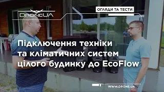 Підключення техніки у будинку та різних кліматичних систем до портативних зарядних станцій EcoFlow