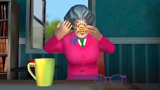 Как пройти игру Scary Teacher 3D 8 уровень с пауком