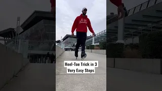 Amazing Easy Skating Trick To Learn 🤩 #skating #tricks #freestyle #shorts