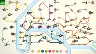 Mini Metro 迷你地鐵 | Paris 8477 | World Rank#12