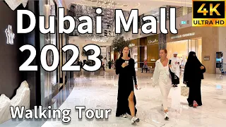 Dubai Mall 🇦🇪 The Most Luxurious Mall in The World! [ 4K ] Walking Tour