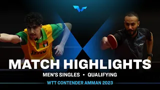 Mohammed Alsharif vs Hamadeh Kaswal | MS Qual | WTT Contender Amman 2023