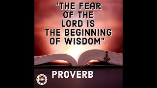 "The fear of the LORD is the Beginning of Wisdom". Proverbs 9:10 #subscribe for #dailybible  #shorts