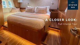 A Closer Look: Cherry Oyster 565 Interior Tour | Oyster Yachts