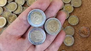 1200€ 2 euro coins. Rare! collectable coins.