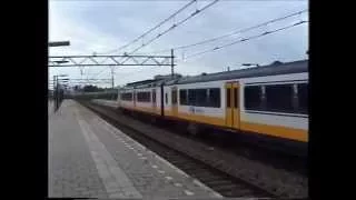 05/07/2008: Treinen op de stations Maassluis en Vlaardingen Centrum en Schiedam Centrum